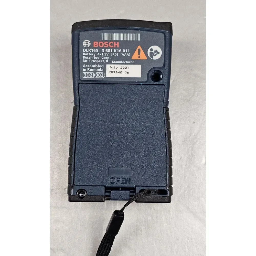 Bosch Digital Laser Rangefinder DLR165K.‎ Tested Working.
